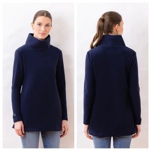 dudley stephens - cobble hill turtleneck sweater pullover fleece mock neck